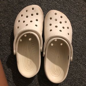White crocs